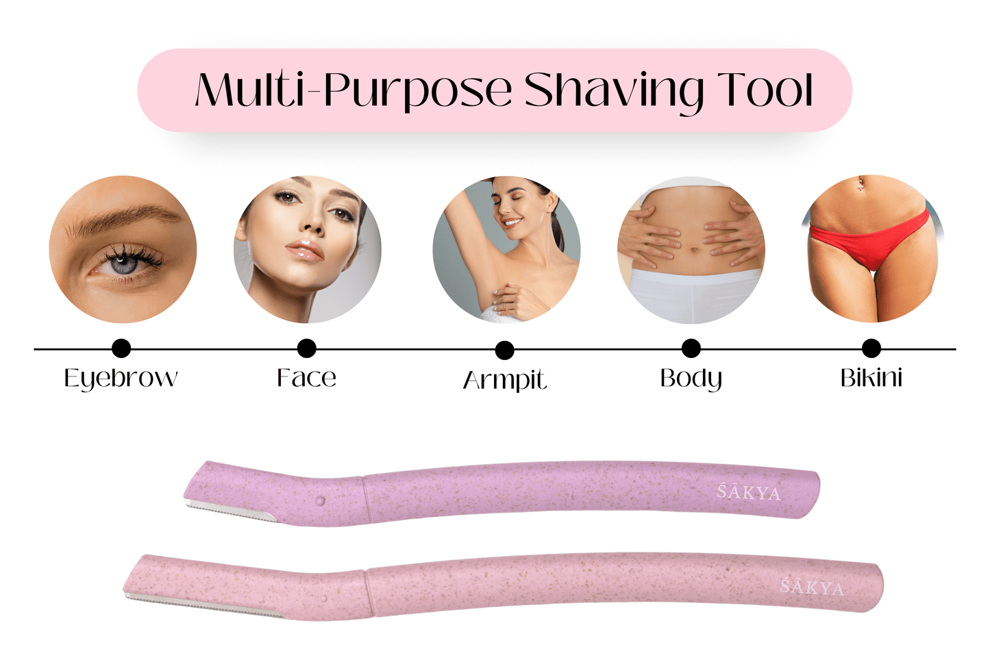 Sakya Biodegradable Women Razor