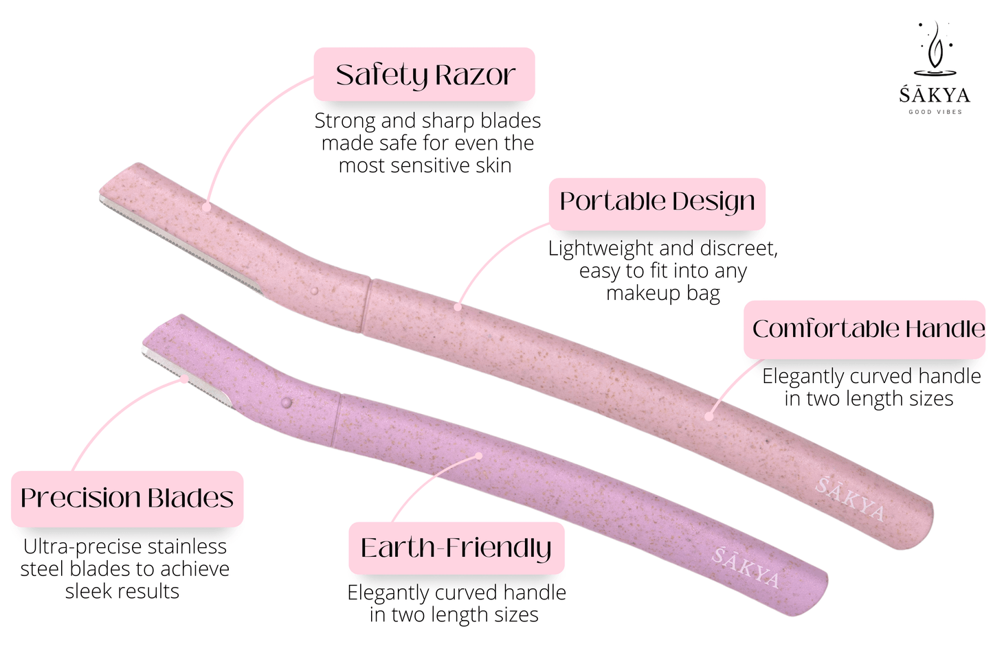 Sakya Biodegradable Women Razor